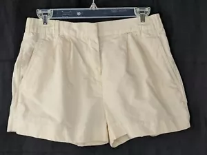 PANTALONES CORTOS GAP BEIGE ALGODÓN MEZCLA DE PAPEL BOLSA TALLA 2 - Imagen 1 de 4