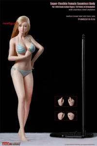 TBLeague 1/6 PHMB2019-S34 Modellino femminile pelle pallida busto medio 12" corpo testa - Foto 1 di 9