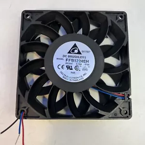 Delta Electronics FFB1224EHE-F00 Brushless 24VDC .76A Fan Brushless 3wire - Picture 1 of 17