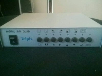 Telpix TP-BQ4 Digital Black & White Video Quad Splitter for CCTV Security Camera - Image 1 of 4