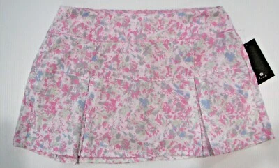 Pink & Gray Tennis Skort Golf Pickleball Women's Casual Etonic Ball Pocket L - Image 1 of 3