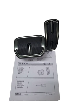 Pedaliera sportiva DSG originale Seat Cupra Leon/Formentor/Ateca 5FA0642059DG - Imagen 1 de 4