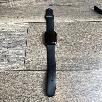 Apple Watch Series 2 GPS Smartwatch Black Strap 42mm 1.65" Display Aluminum Case - Image 1 of 4