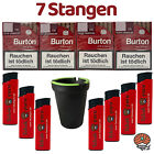 7 Stangen Burton Original Filter Zigarillos (25 Stck / Schachtel) +Zubehr (FZ)