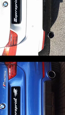 Silenciador resonador escape SUPERSPRINT BMW 09-16 F30 F31 F34 328/428 CATBACK Foto 1 de 4