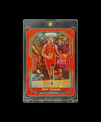 Jeff Teague - Panini Prizm NBA 2020-21 - Holo Red Wave - #42 Atlanta Hawks COMO NUEVO  Foto 1 de 2
