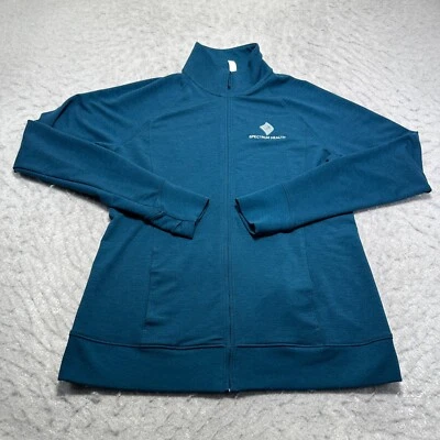 Under Armour Spectrum Health Full Zip Green Long Sleeve Womens Size Large L - Image 1 of 4
