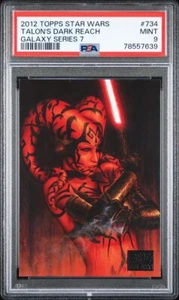 2012 Topps Star Wars Galaxy Series 7 Darth TALON'S DARK REACH PSA 9 keine höher - Bild 1 von 2
