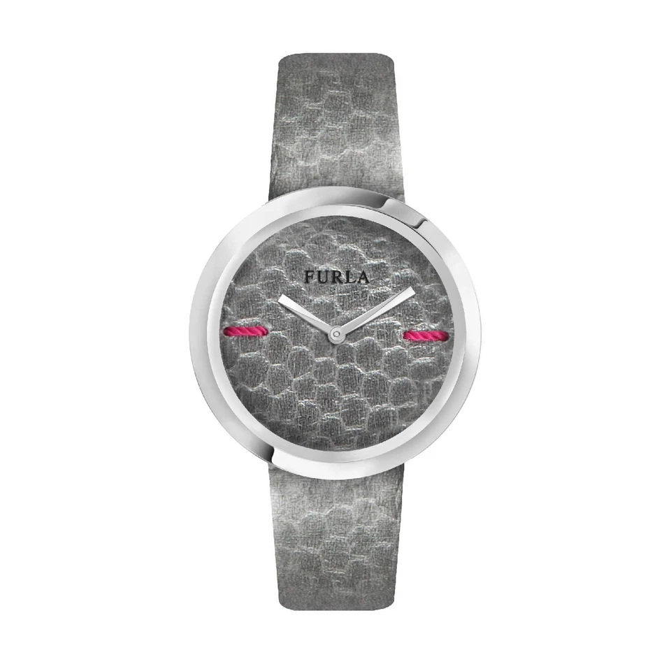 Furla Women's R4251110501 My Piper Grey Dial Grey Leather Wristwatch - Image 1 of 1