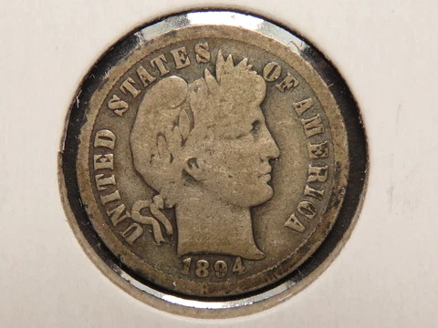 1894-O Barber Dime Cover