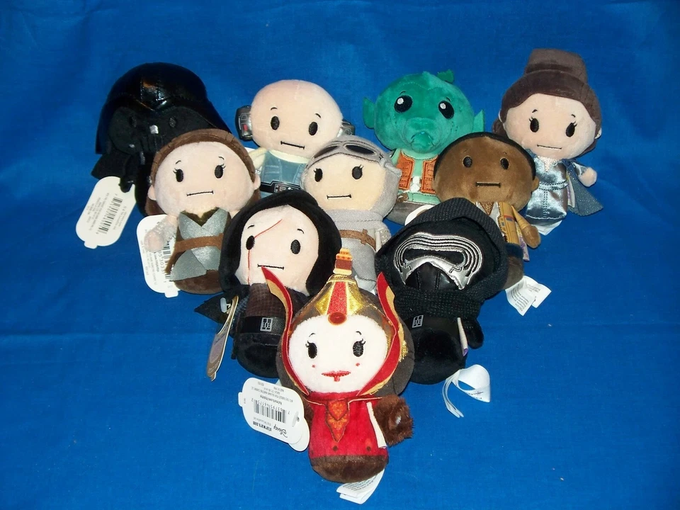 Peluche Hallmark Itty Bittys Star Wars Last Jedi Nueva Esperanza Edición Limitada 5" a elección Foto 1 de 1