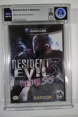 Resident Evil 3: Nemesis (Nintendo GameCube, 2006) - Factory Sealed WATA 9.6 A - Image 1 of 2
