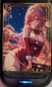 Yae Miku Genshin Impact Waifu Premium Metal Card Anime Goddess Story - Picture 1 of 1