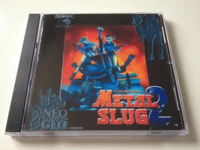 SNK Neo Geo CD CDZ Metal Slug 2 cover and case replacement - Photo 1/4
