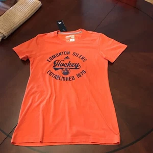 Brand New NHL Edmonton Oilers, Women’s Small Shirt, NWT, Adidas - Picture 1 of 3