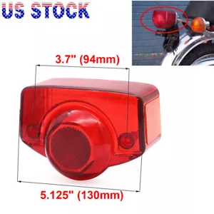 Tail Light Lens For Honda CL70 CL90 CT90 CB350 CL450 CB750 Replace 13011-323-014 - Foto 1 di 7