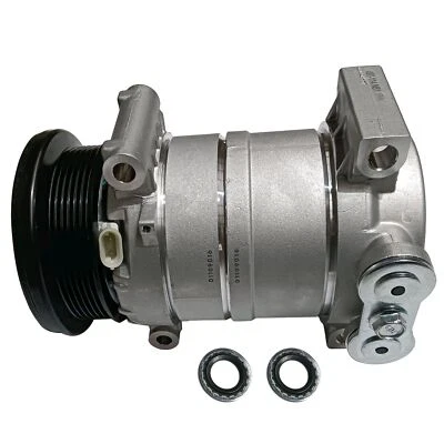 Compresor de aire acondicionado con embrague para Chevrolet Blazer S10 GMC Jimmy 1999-2007 CO20145C Foto 1 de 2