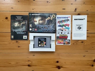 Perfect Dark Expansion Pak Version N64 Nintendo 64 Boxed & Instructions Rare PAL - Image 1 of 4
