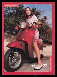 Payless 2000's Print Advertisement Ad 2004 Shoes Vespa Scooter Legs - Picture 1 of 1