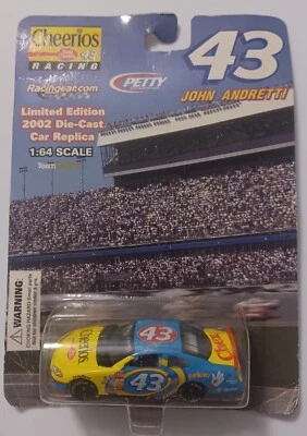 Racingear.com Petty Enterprises #43 2002 John Andretti Cheerios Racing 1:64 nuevo en paquete Foto 1 de 4