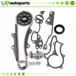 Timing Chain Kit(2 Steel Guides) For Toyota Pickup 85-95 2.4L SOHC 22R 22RE - Picture 1 of 8