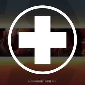 Team Fortress 2 Medic Vinyl Decal Sticker - Picture 1 of 3