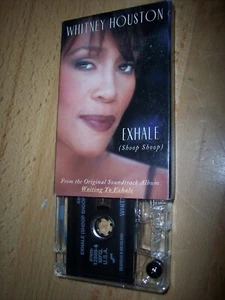 1995 Whitney Houston Exhale Single Cassette - Picture 1 of 1