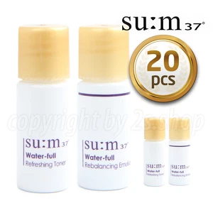 SU:M37 Water-Full Skin Refresher & Rebalancing Gel Lotion 5ml x 20pcs SUM37
