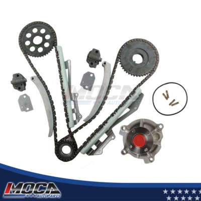 Kit de cadena de distribución juego de bomba de agua para 97-02 Ford F150 F250 Expediton 4,6 L V8 ROMEO Foto 1 de 3