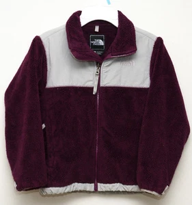 BEAUTIFUL BACK TO SCHOOL THE NORTH FACE GIRL DENALI FLEECE JACKET PLUM S 7/8 109 - Picture 1 of 4