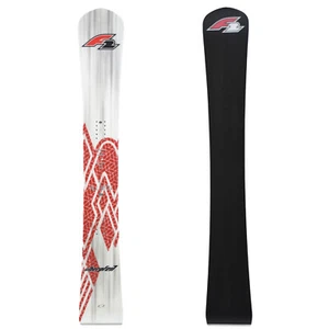 F2 Snowboard Silberpfeil Race Größe wählbar Silber/Rot 2024/25 - Bild 1 von 1