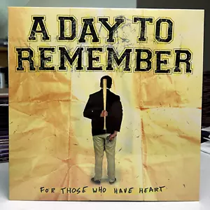 A Day To Remember - For Those Who Have Heart Clear W/Red Hi-Melt Vinyl - Picture 1 of 2