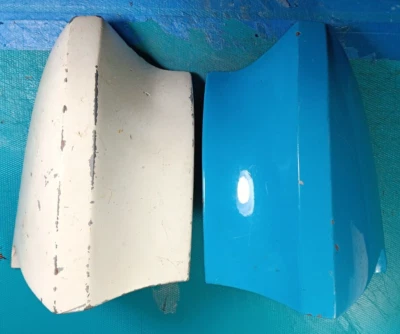 Juego de tapa de extremo de extensión de cuarto trasero AMC American Motors AMX 1968-69, pernos rotos Foto 1 de 4