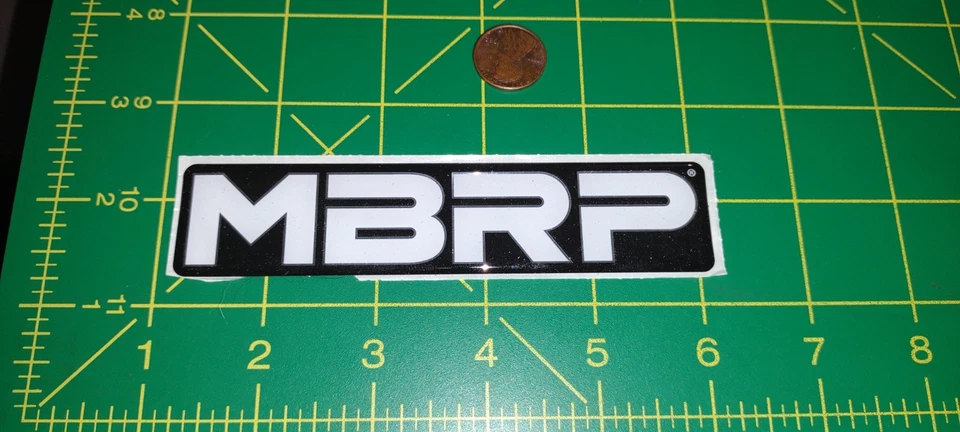 DOMED MBRP Sticker Decal  ORIGINAL old stock - Image 1 of 1