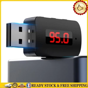 Transmitter Receiver Bluetooth-Compatible USB Power Car Kit for FM Radio(M10) ^F - Imagen 1 de 12