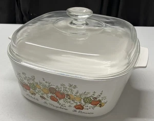 Corning Ware A-5-B Spice Of Life 5 Quart With Pyrex Lid A-12C - Picture 1 of 12