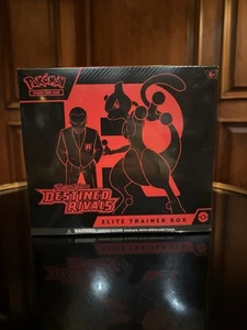 Pokemon TCG - Destined Rivals Elite Trainer ETB Box Sealed - IN HAND SHIP ASAP - Picture 1 of 5