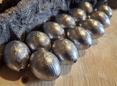 4 Oz Egg Weights - Texas Rig Decoy Weights - Per Dozen (Qty - 12) - Image 1 of 4