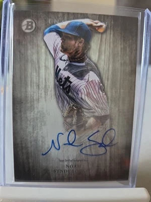 2014 Bowman Inception Prospect Auto Noah Syndergaard (AU, RC) - Image 1 of 3