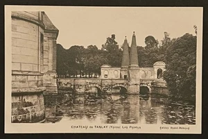 Alte Postkarte Chateau de Tanlay Frankreich - Bild 1 von 1