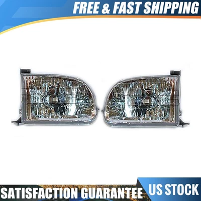 Conjunto de faros izquierdo derecho TYC 2 para Toyota Tundra 2000-2004 Foto 1 de 4