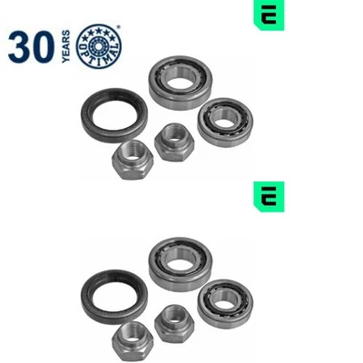 2x Radlagersatz OPTIMAL 801922 2 Radlager Satz links rechts Vorderachse - Bild 1 von 4