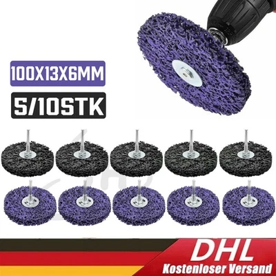 5/10x Reinigungscheiben Schruppscheibe CSD Scheibe CBS Grobreinigungsscheibe - Bild 1 von 4