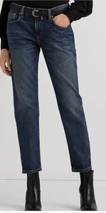 Lauren Ralph Lauren Relaxed Tapered Ankle Jeans Baltic Wash Gr. 16 - Bild 1 von 4