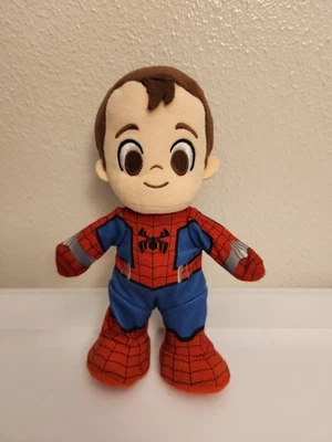 Disney nuiMOs Spiderman Peter Parker con Traje Disfraz Sin Máscara Superhéroe Peluche Foto 1 de 4