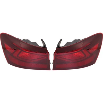 Tail Light Set For 2019-2022 Kia Forte Left and Right Outer Red Lens Halogen - Image 1 of 4