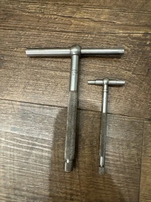 Juego de 2 Medidores Telescópicos Starrett Nº 229 y 579 Foto 1 de 2