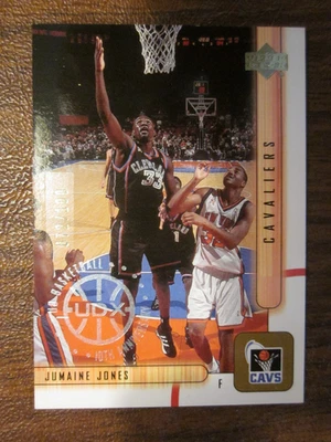 Jumaine Jones Upper Deck UDX 2001-02 Cleveland Cavaliers UGA #251 072/100 - Image 1 of 3