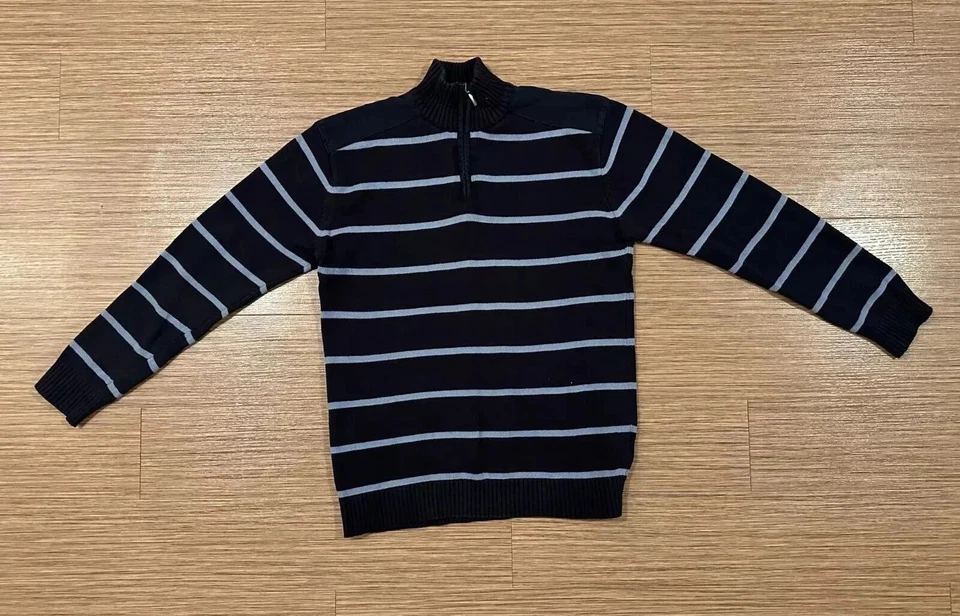 C&A Herren Pullover XL Strickpullover Dunkelblau Blau - Bild 1 von 4