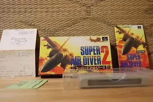 Super Air Diver 2 Complete Set! Nintendo Super Famicom SFC Very Good+ Condition! - Picture 1 of 4